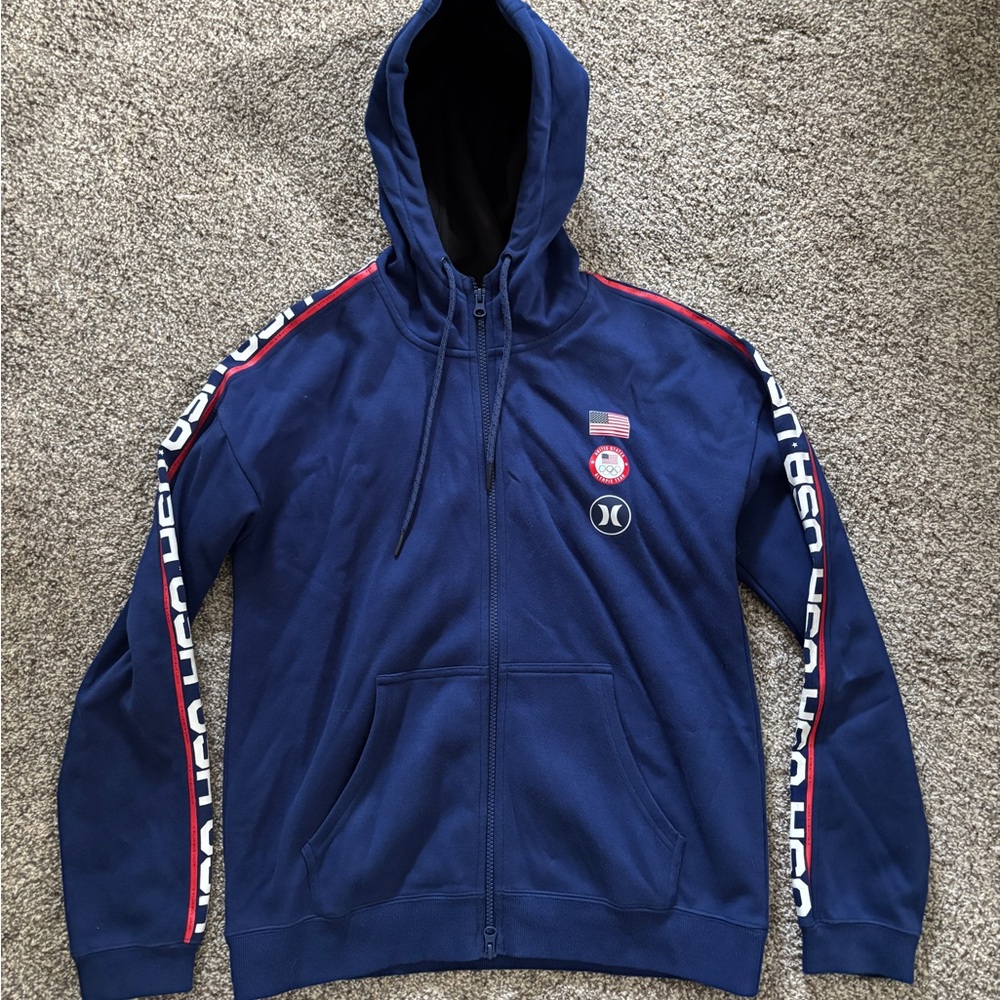 Hurley Blue USA Hoodie